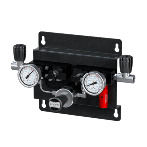 High pressure reducing station 360 bar IN 50 bar OUT