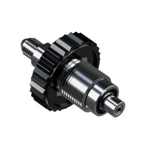 Cylinder connection DIN 232 bar for lever tap with safety pin