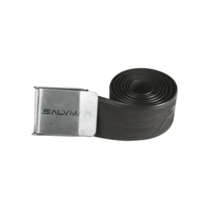 Salvimar Belt Elastic Pro Black, Buckle Inox