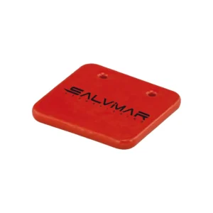 Salvimar Lead Squared 7.5x7.5cm 500g, Red Coated