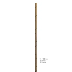 Salvimar Havana Cardboard Tube HT 1190 Mm Ø 30 Mm THK 4mm Double CAP Included