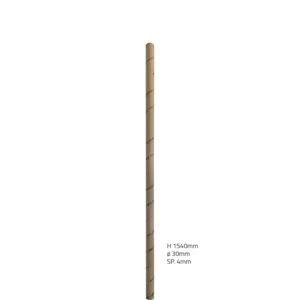 Salvimar Havana Cardboard Tube HT 1540 Mm Ø 30 Mm THK 4 Mm Double CAP Included